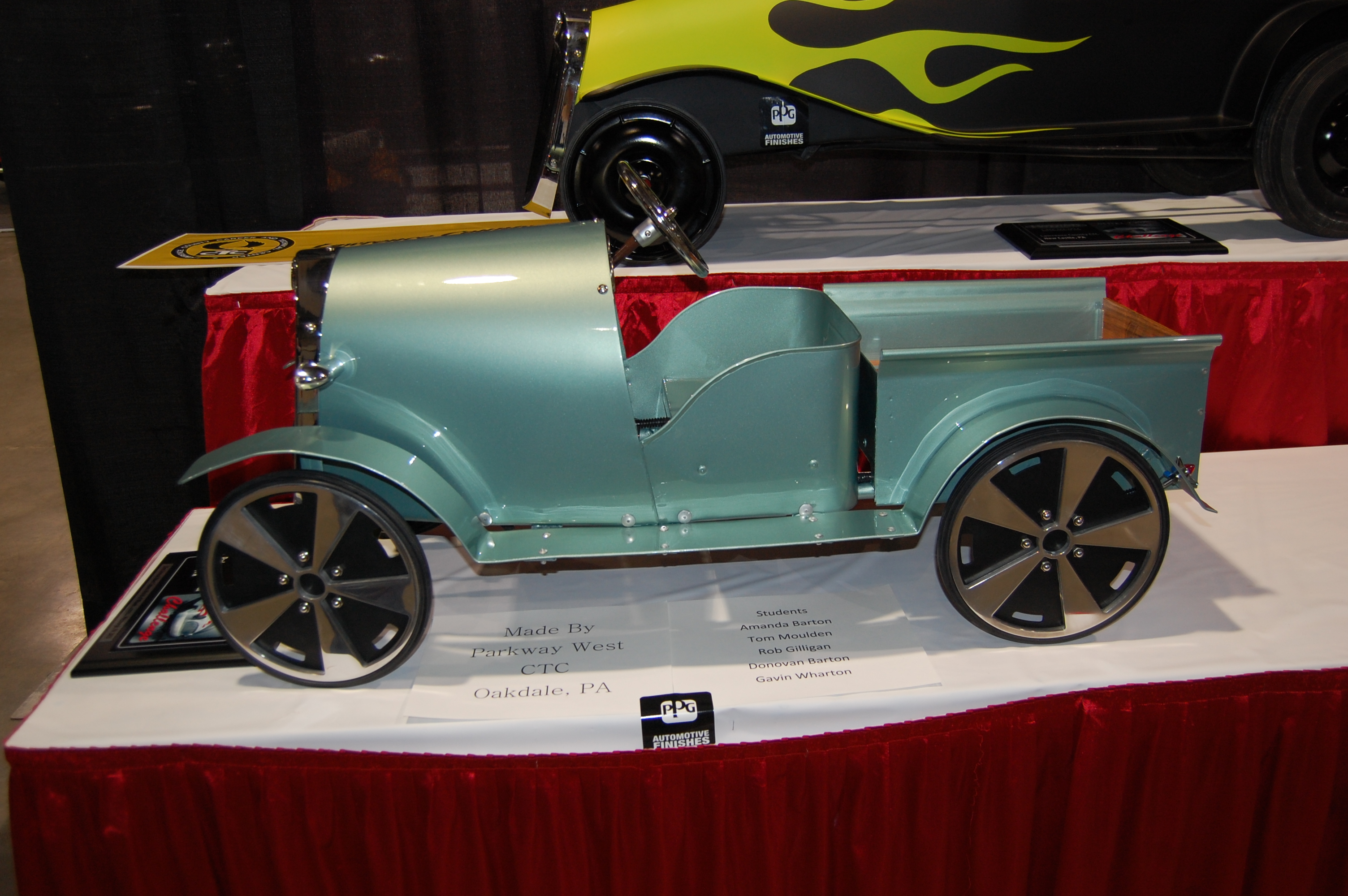 custom pedal car wheels