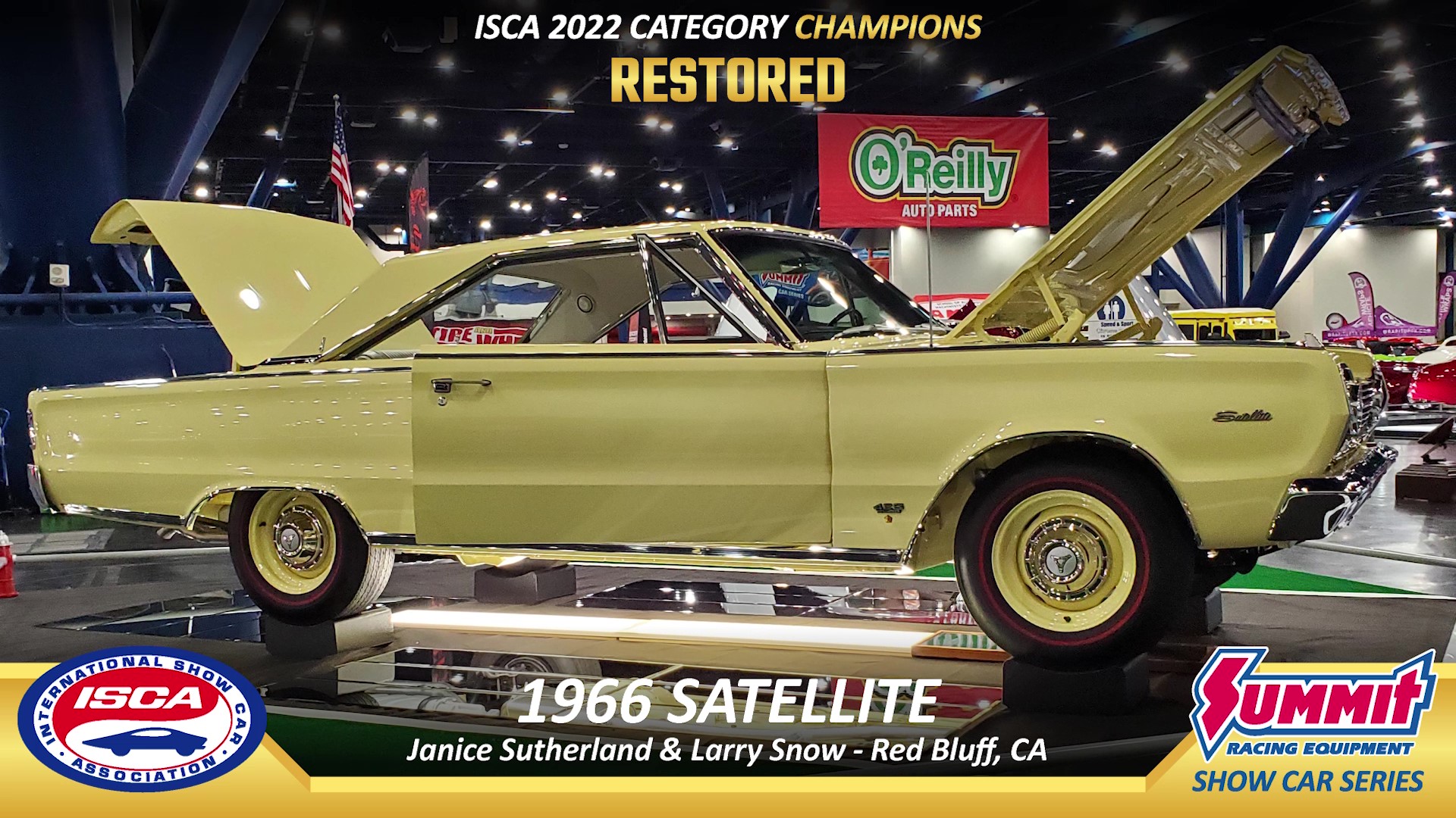 ISCA 2022 Category Champions - Restored
